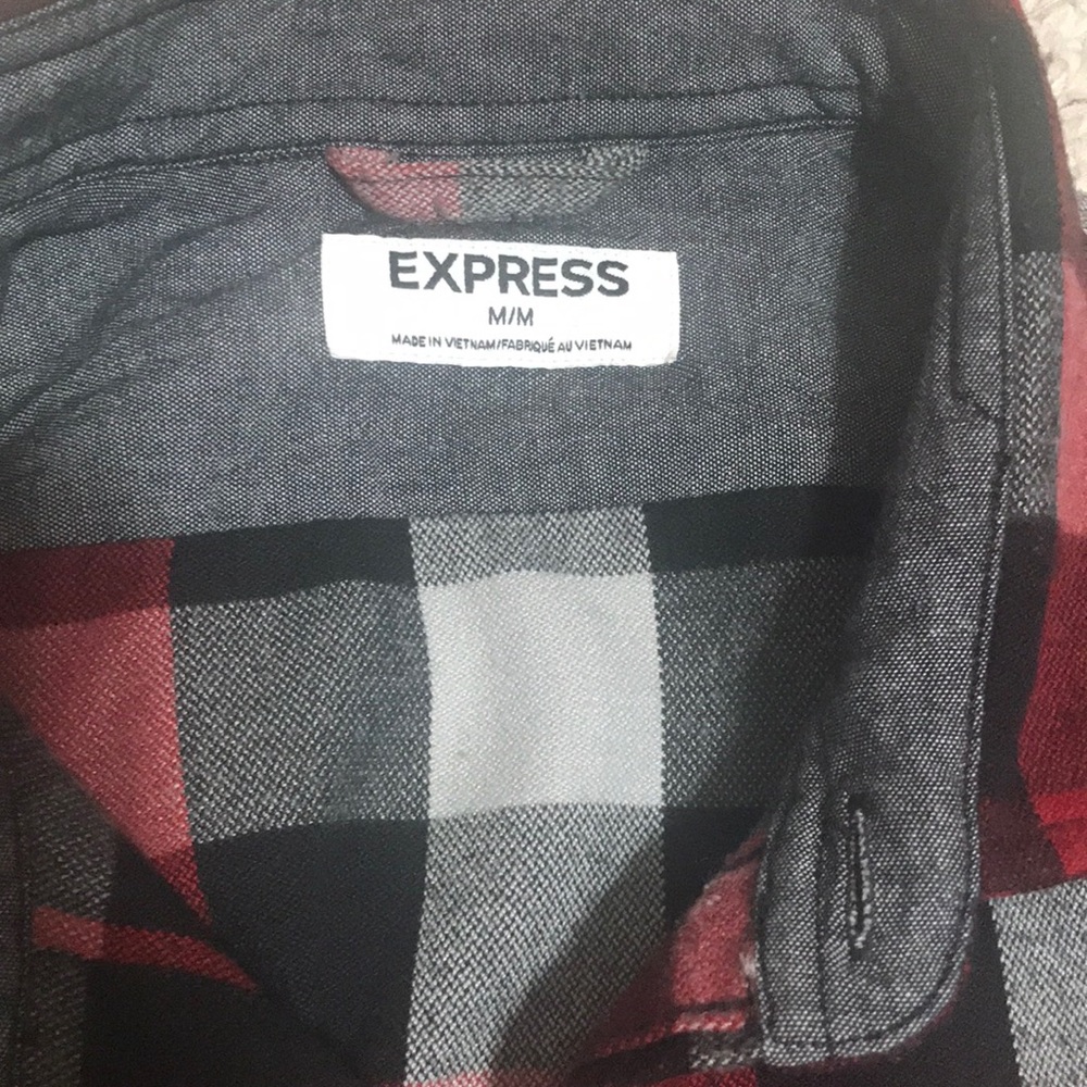 Plaid button down - Picture 2 of 3